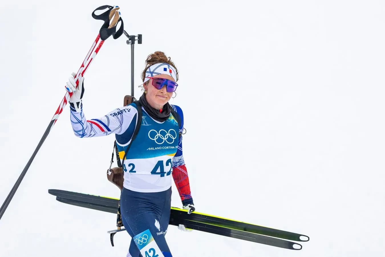 Франция выиграла женскую эстафету с преимуществом в 50 секунд Франция выиграла женскую эстафету с преимуществом в 50 секунд