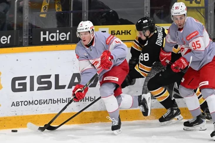 «Спартак» обыграл «Северсталь» и продлил победную серию «Спартак» обыграл «Северсталь» и продлил победную серию